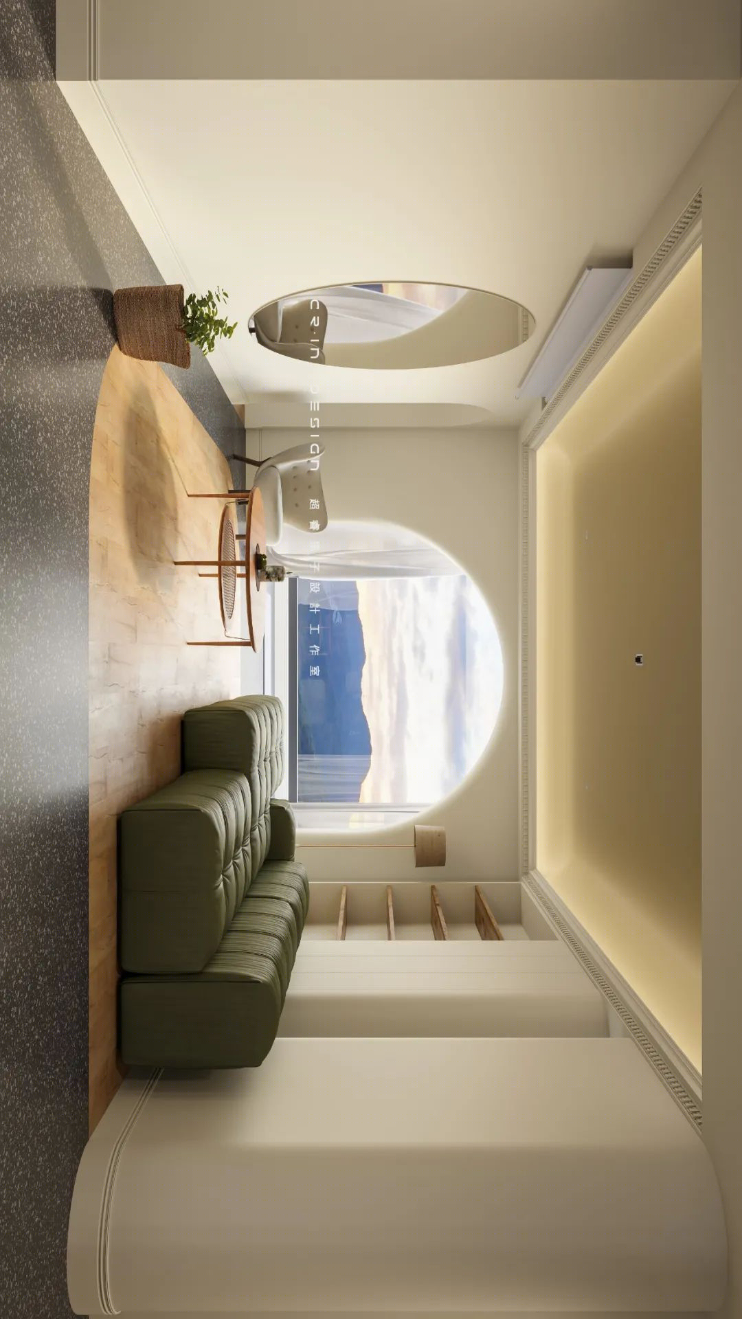 嬿羽的自由家园 · 纳瓦霍白的温馨设计丨CR·IN Design Studio | 超睿里子设计工作室-27