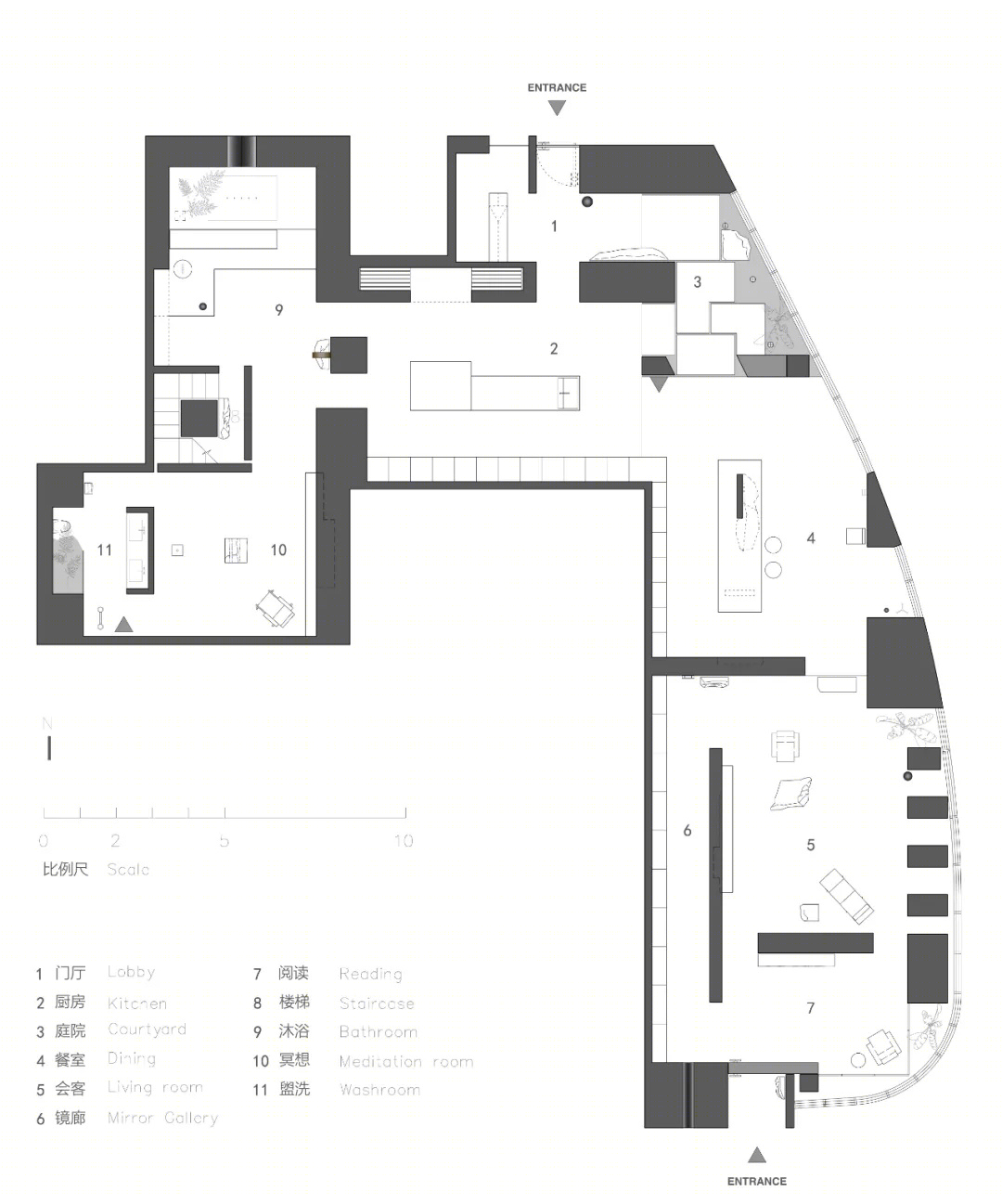 URBATEK 西班牙宝瓷兰岩板(台州)旗舰展厅丨中国台州丨PENG & PARTNERS 鹏和朋友们设计事务所-9