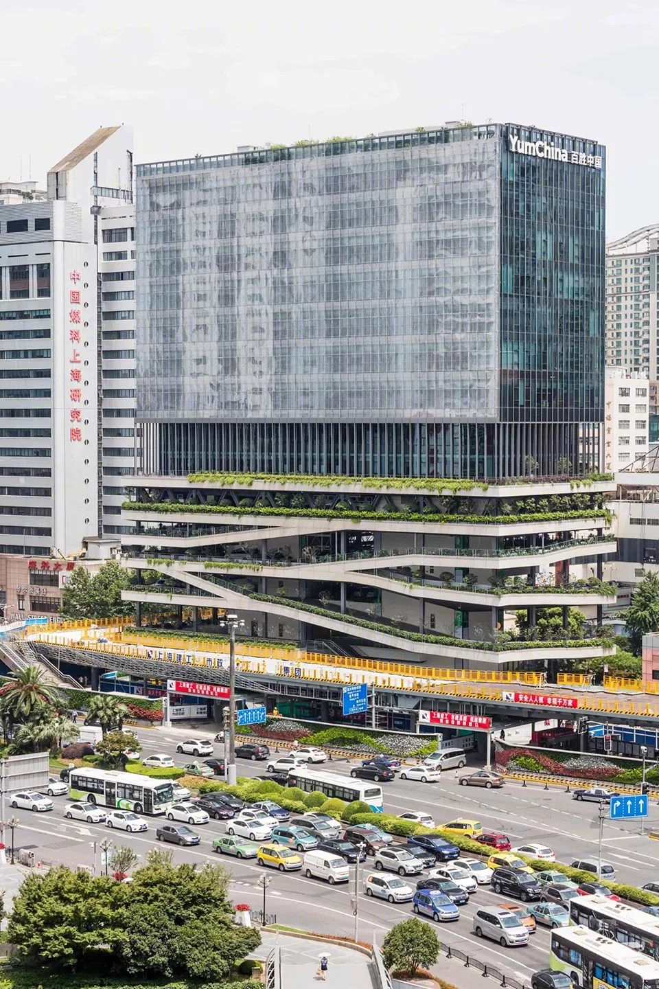 上海徐家汇 T20 大厦 | 城市绿洲中的高效办公空间-11