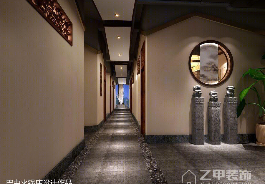 山东小龙坎火锅 | 巴中专业火锅店设计公司-6