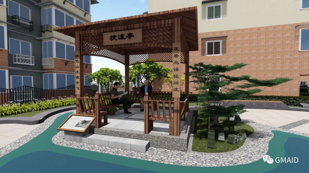 古韵新曲,吴牙社区改造设计展新姿-51