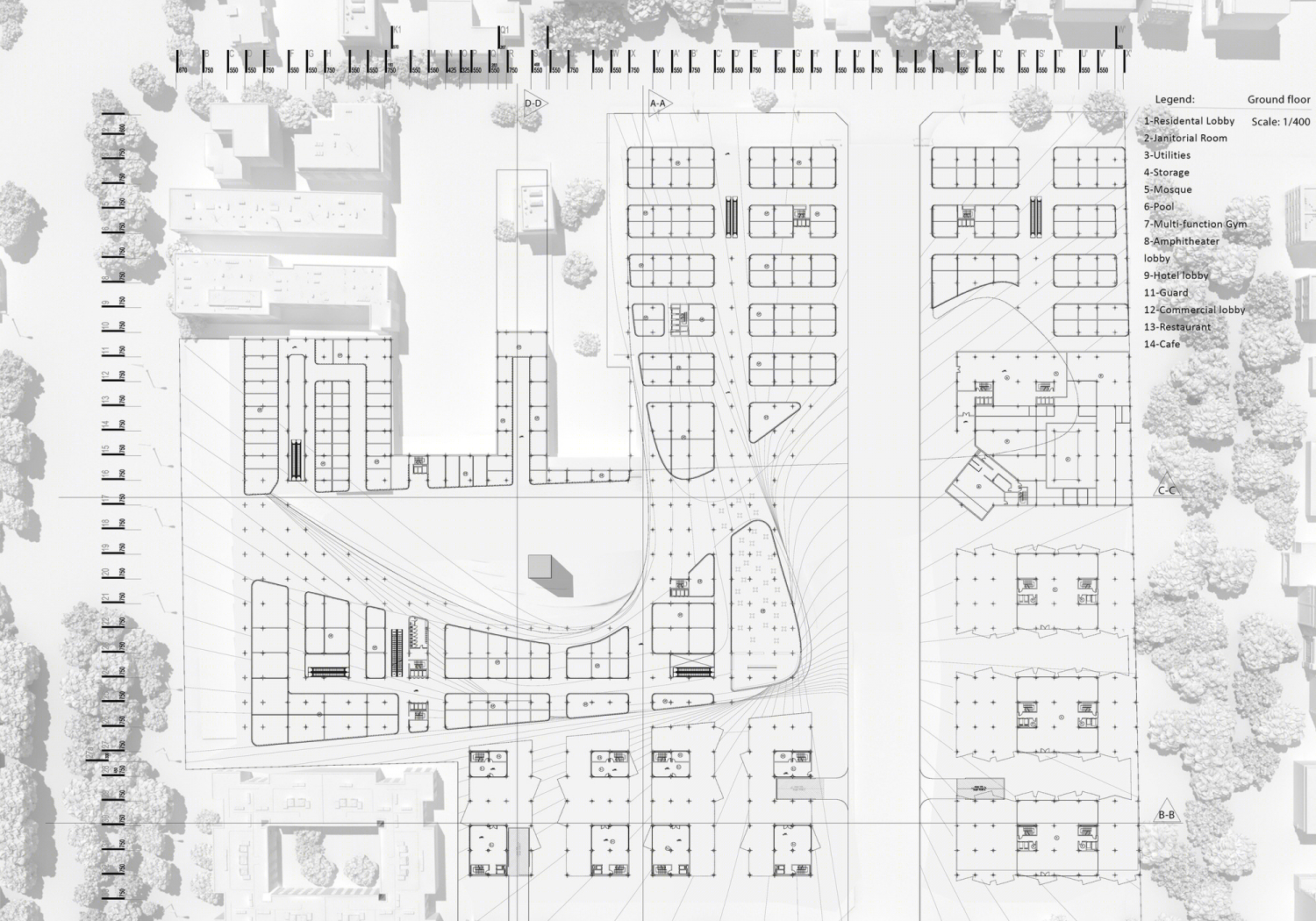 伊斯法罕大型商业中心丨CAAT Architecture Studio-29