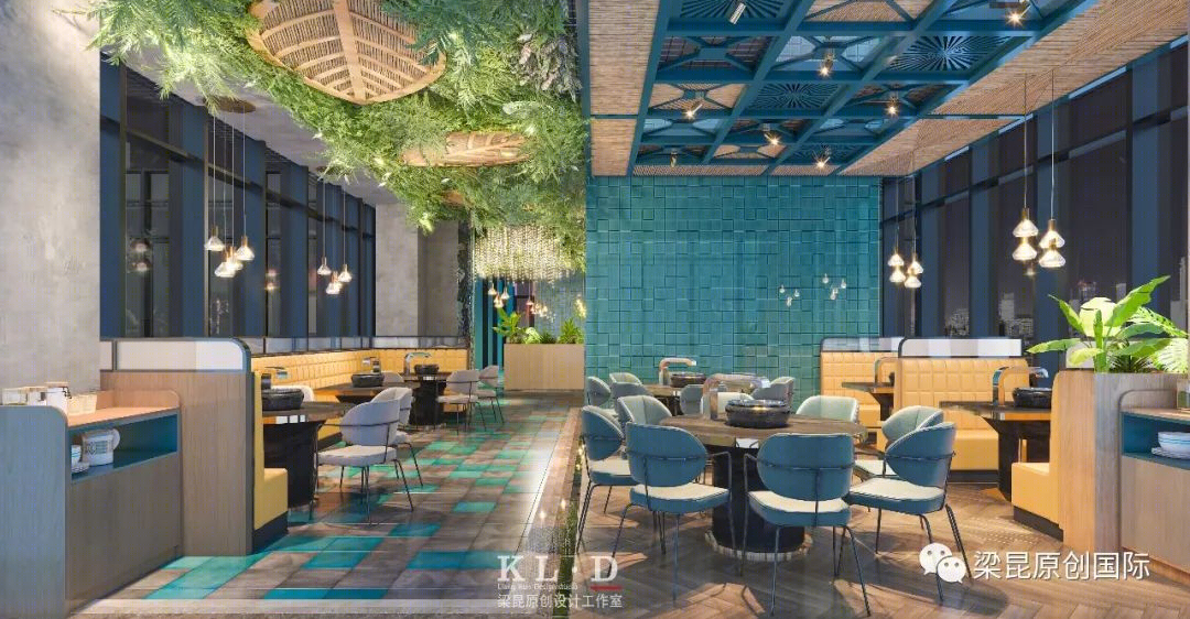 崔事员炭烤肉店 | 绿意盎然的森林花园烤肉空间-34