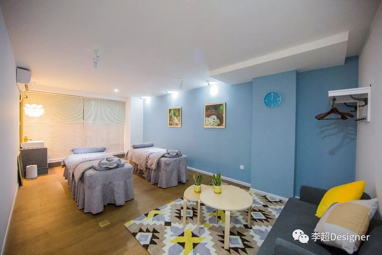 北欧风清新美容养生会所,解读心悦芙蓉的设计魅力-34