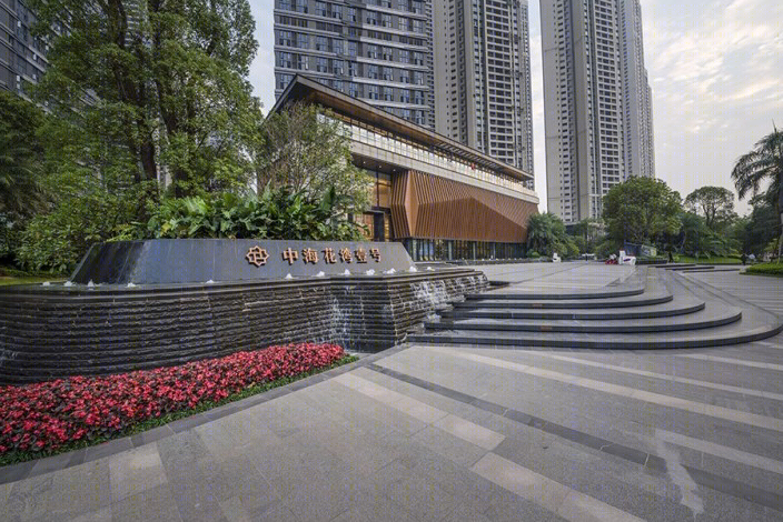 广州中海花湾壹号现代简约景观设计-11