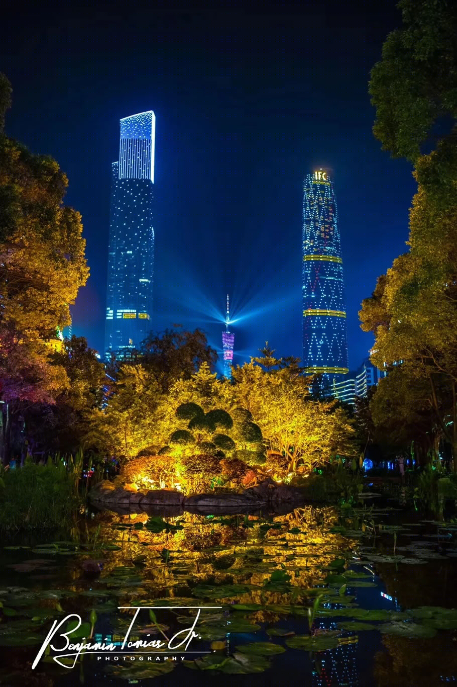 广州东塔(周大福金融中心)丨中国广州丨泰国P Landscape,广州普邦园林股份有限公司-8
