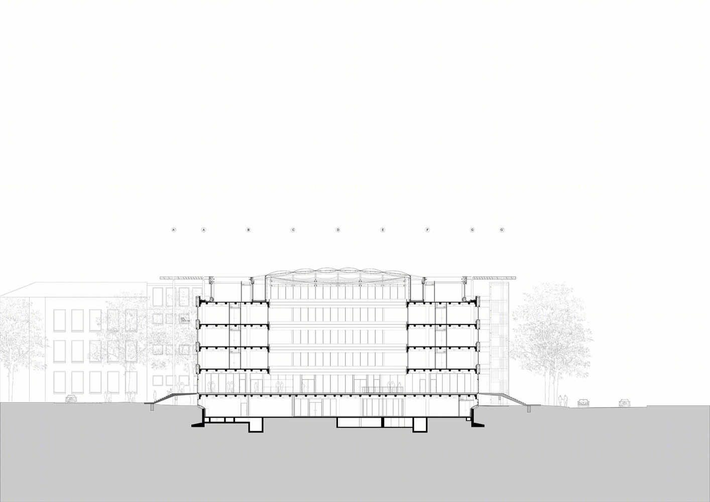 德国卡尔斯鲁厄大学数学研究所丨Ingenhoven Architects-30