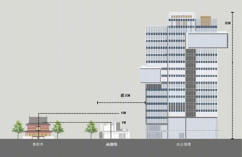 杭政储出[2014]21号地块商业商务用房兼容商品住宅项目丨中国杭州丨浙江大学建筑设计研究院有限公司,境外建筑事务所-23