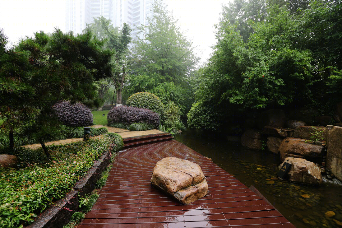 中亚园林丨小区景观丨杭州东方润园住宅景观-11