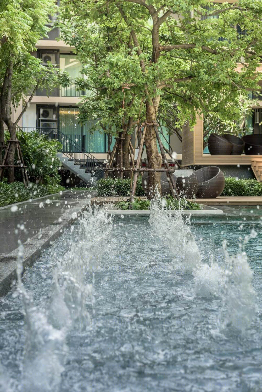 泰国Parque Phutthabucha公寓景观-13