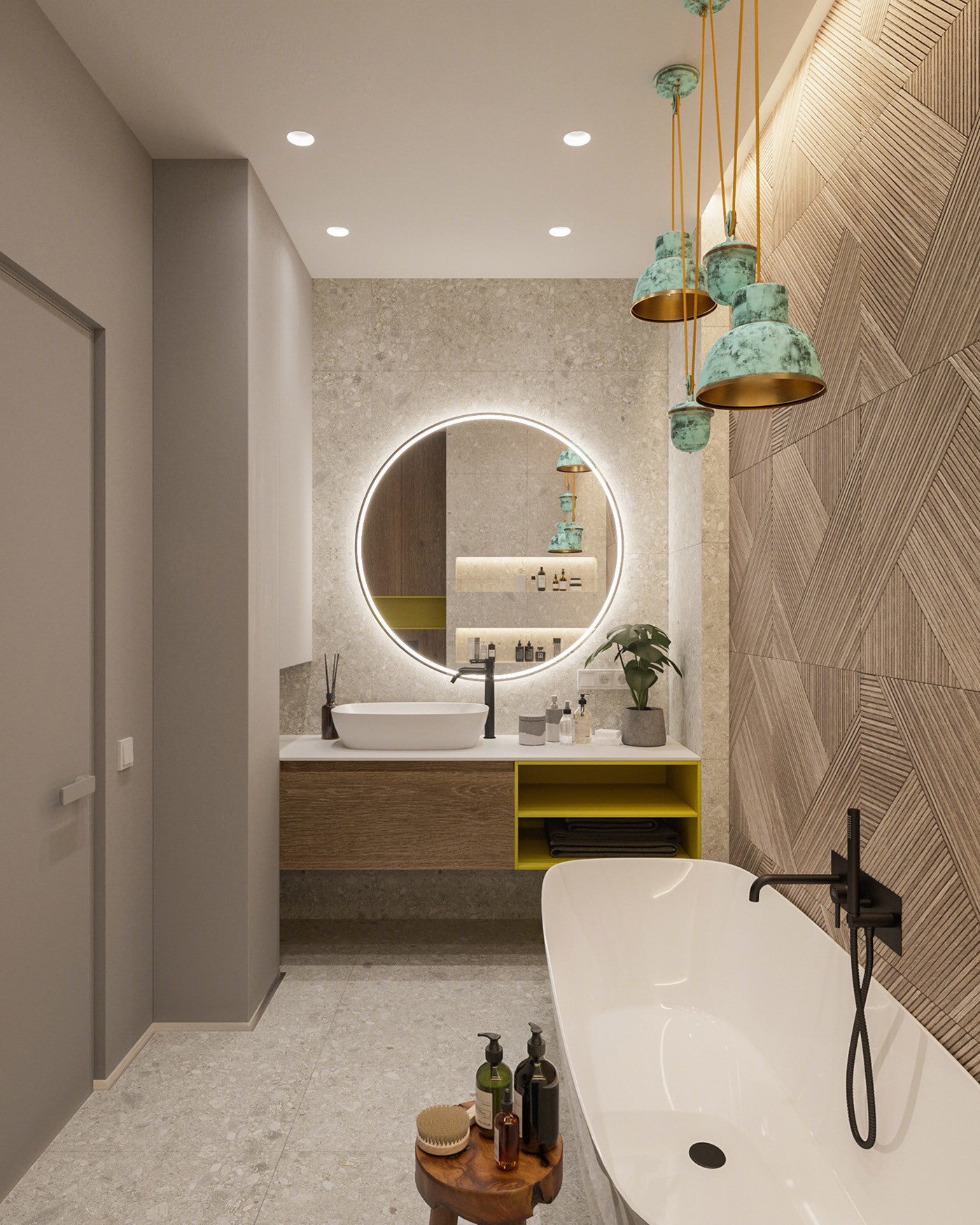 113㎡住宅设计 个性独特的高级感！-27