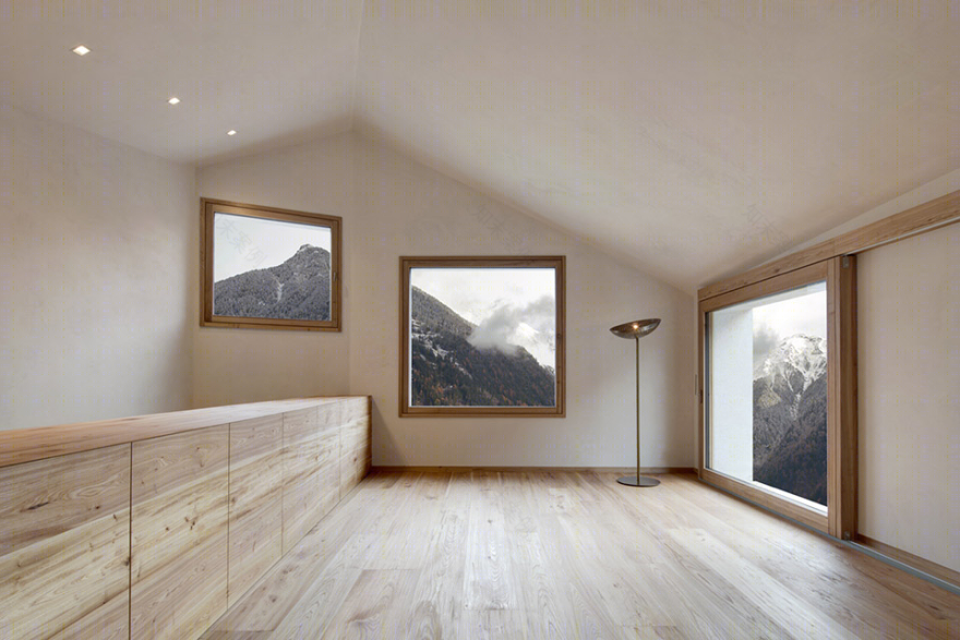 意大利 Mill Creek 山间住宅——云窗雾阁,与山成影-16