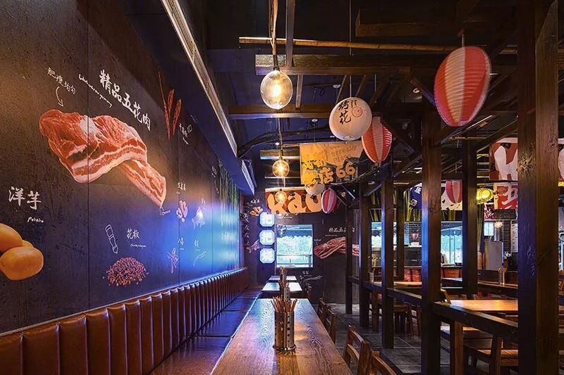 集嘉设计 | 成都 79 平米深夜食堂，木质本色下的个性烧烤空间-22