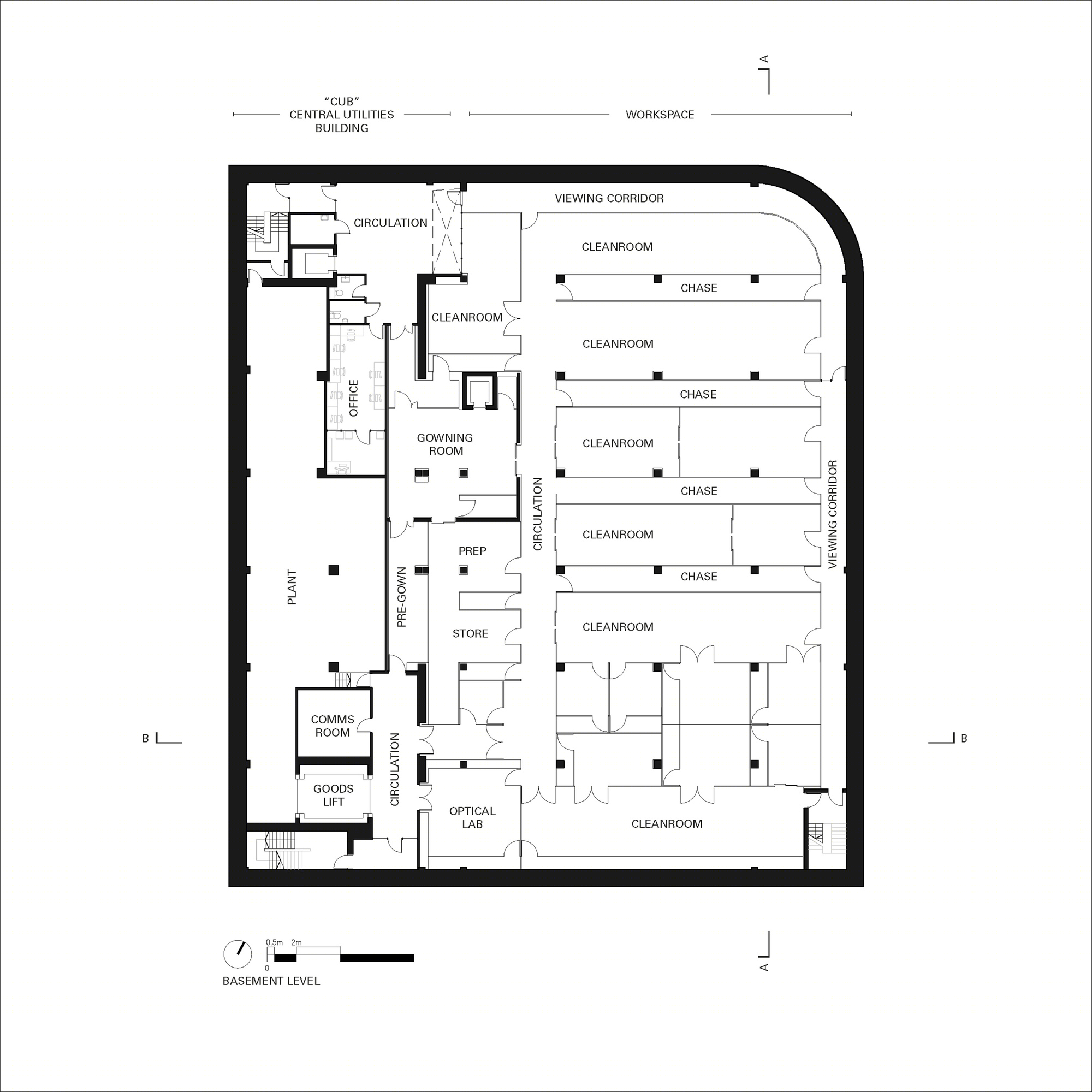 英国曼彻斯特国家石墨烯研究院丨Jestico + Whiles-30