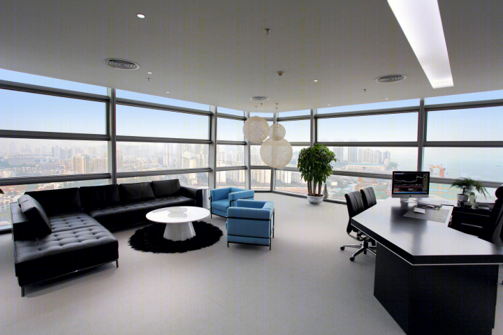 深圳富邦投资公司现代简约办公室设计-24