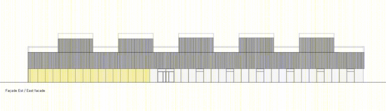 法国 Hacine Cherifi 体育馆丨Tectoniques Architects-43