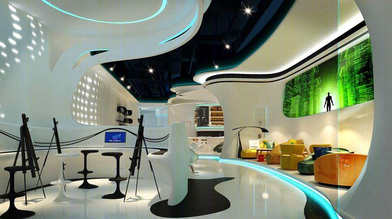 3D 科技融入现代咖啡空间——深圳京基 100 的“3DCOFFICE”-17