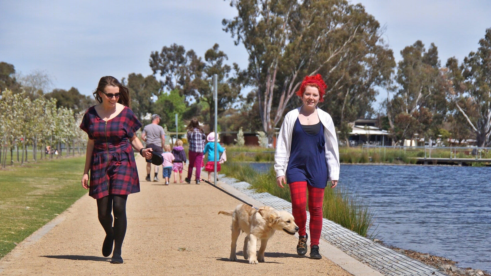 Shepparton 维多利亚公园湖景观设计-11