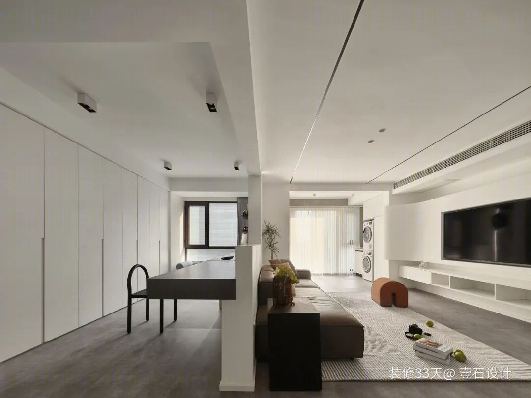 南京 117 平现代简约三室丨中国南京丨壹石设计(南京)-23