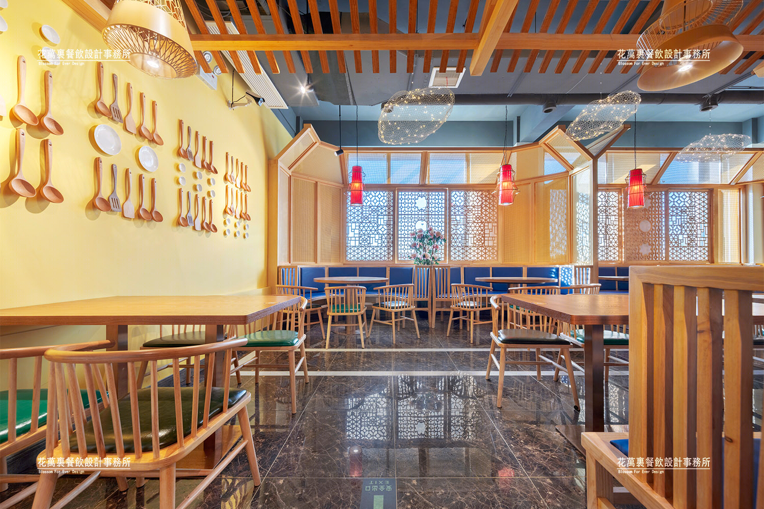 花万里餐饮设计-65度粥落地效果赏析                     -3