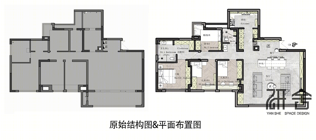 黑白灰的现代极简浪漫 · 135㎡研舍设计-4