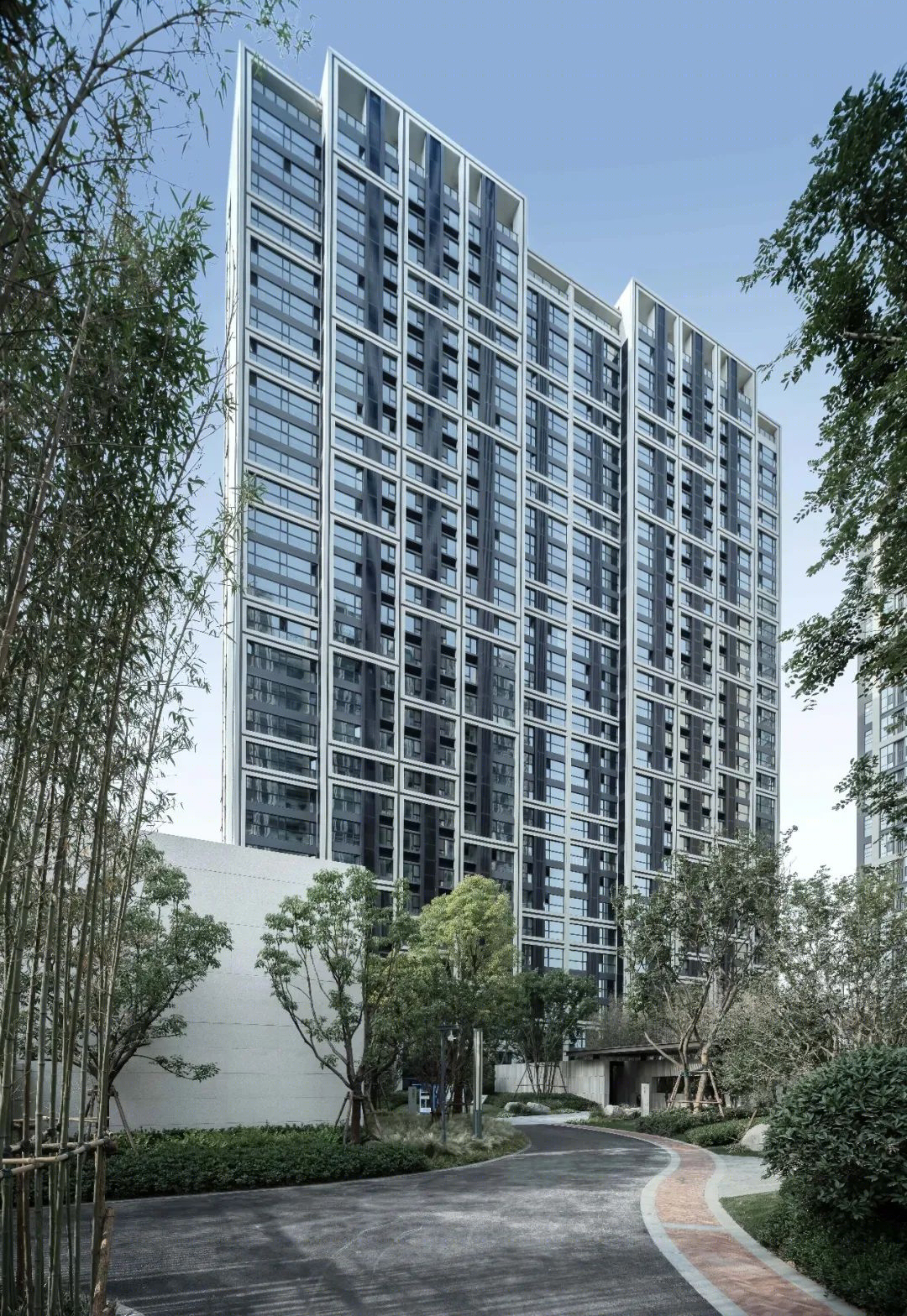 郑州永威金桂苑++ 微棠大厦 | 现代住宅的“线-- 面-体”构成之美-18