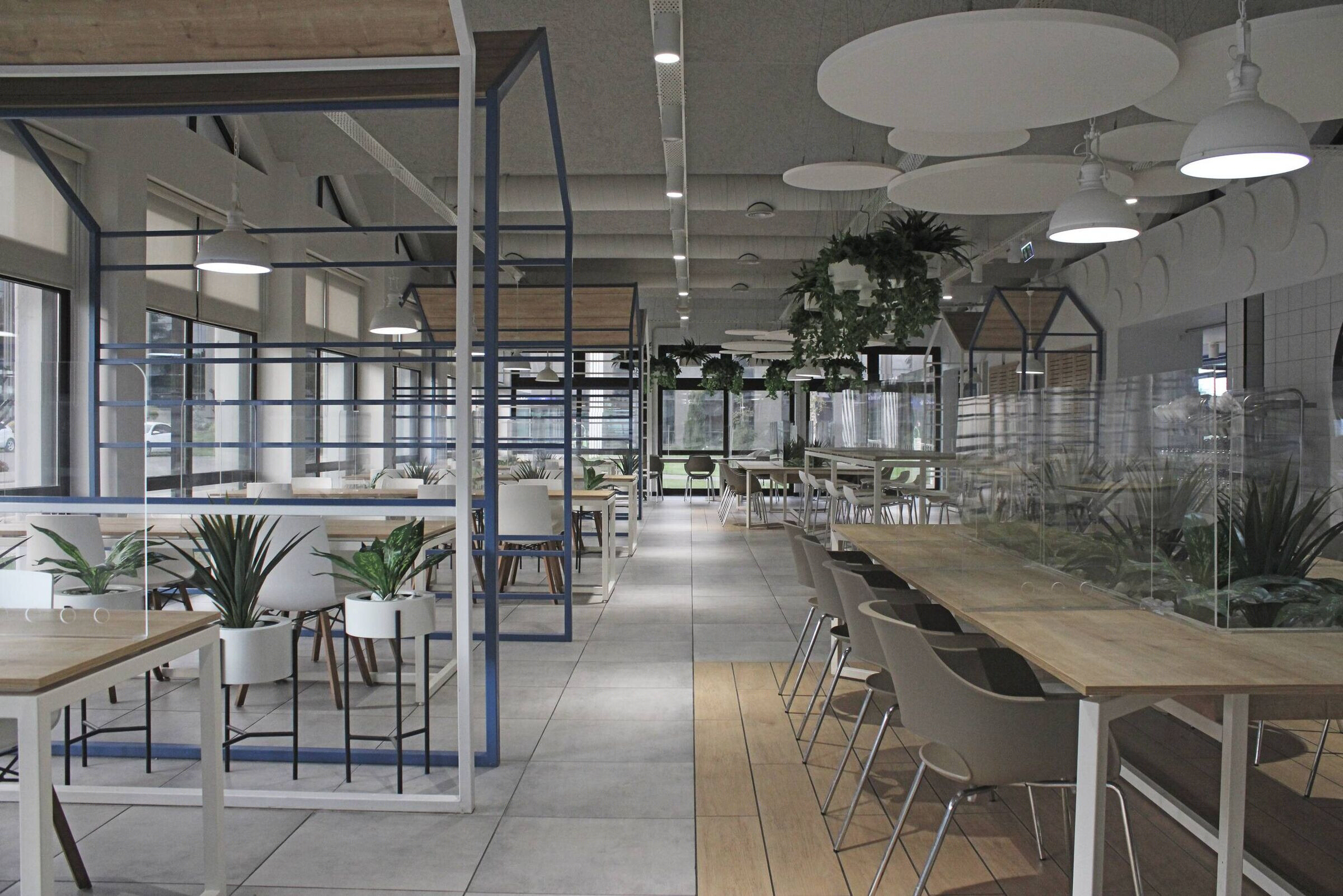绿色活力员工食堂 P&G 咖啡厅丨土耳其科贾埃利丨Caglayan Architects-27