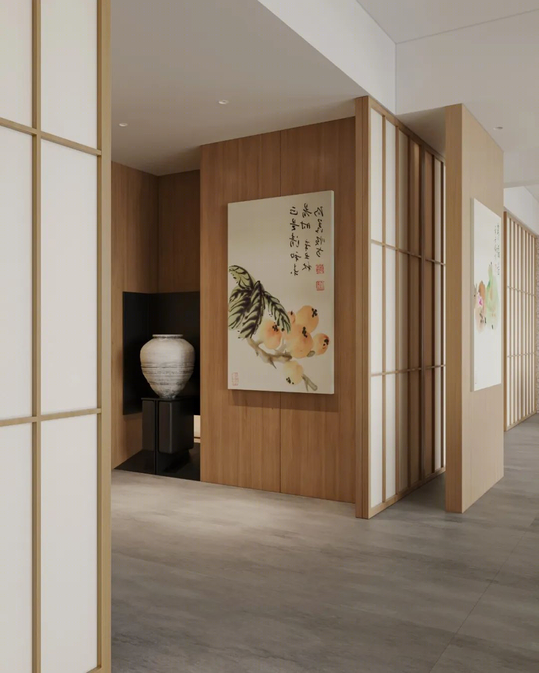 水墨诗意 · 翡翠天元艺术工作室设计丨三川设计-53