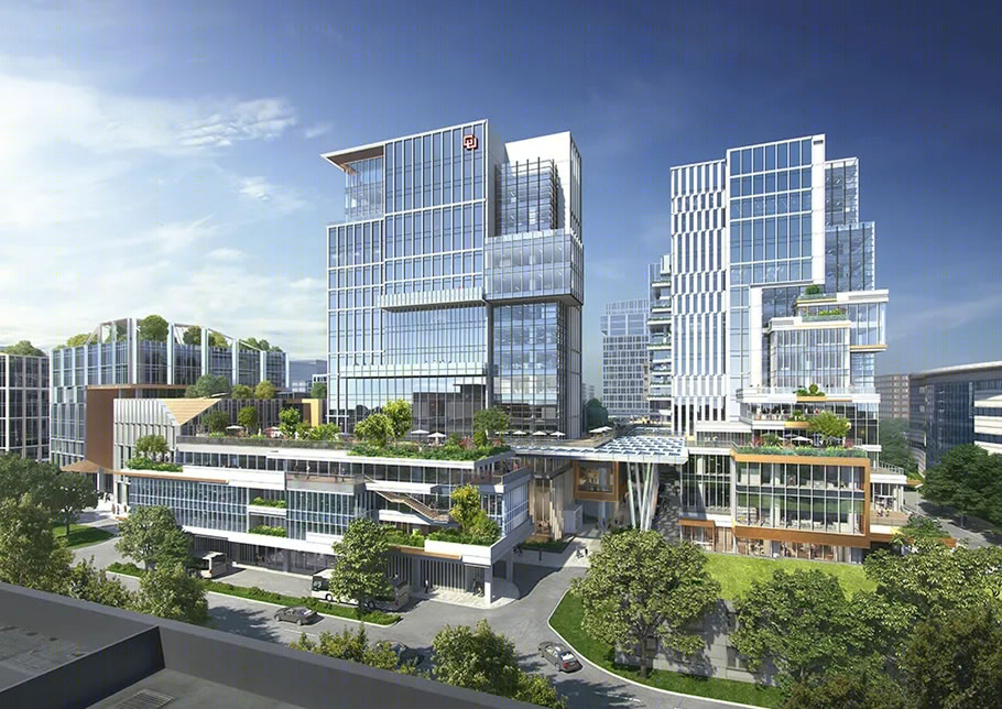 上海越界锦和尚城丨中国上海丨Aedas-5