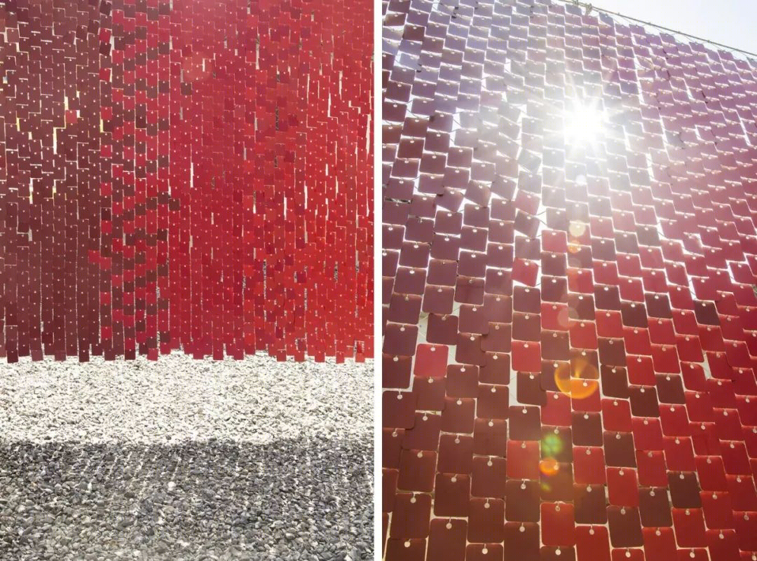 风之舞 | 韩国无顶画廊的流动装置-31