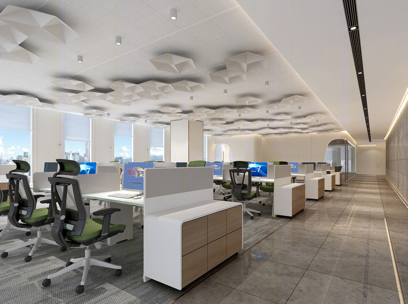 深圳高新企业总部办公室——现代简约，高效睿智-11