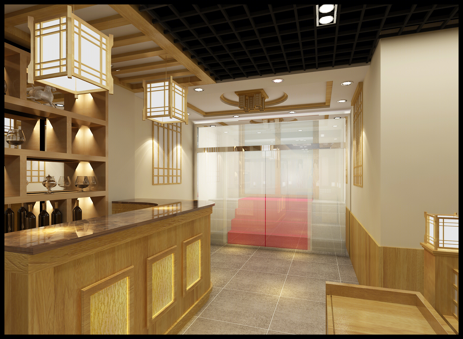 哈尔滨韩国餐厅，200 平米空间设计展现精致美食文化-6