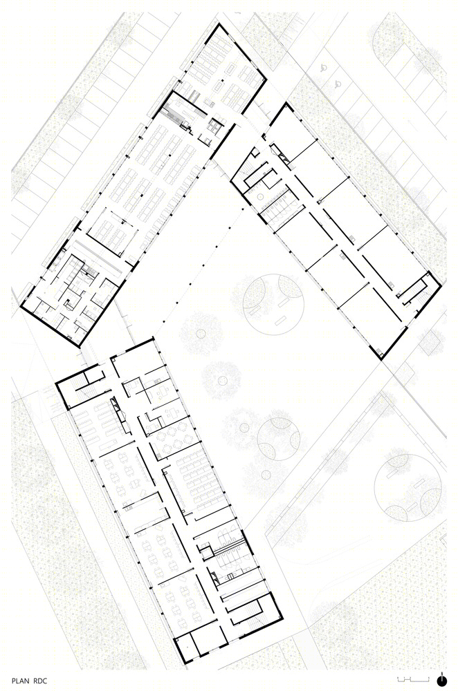 法国圣吉纳维芙学校丨Taillandier ArchitectesAssociés-30