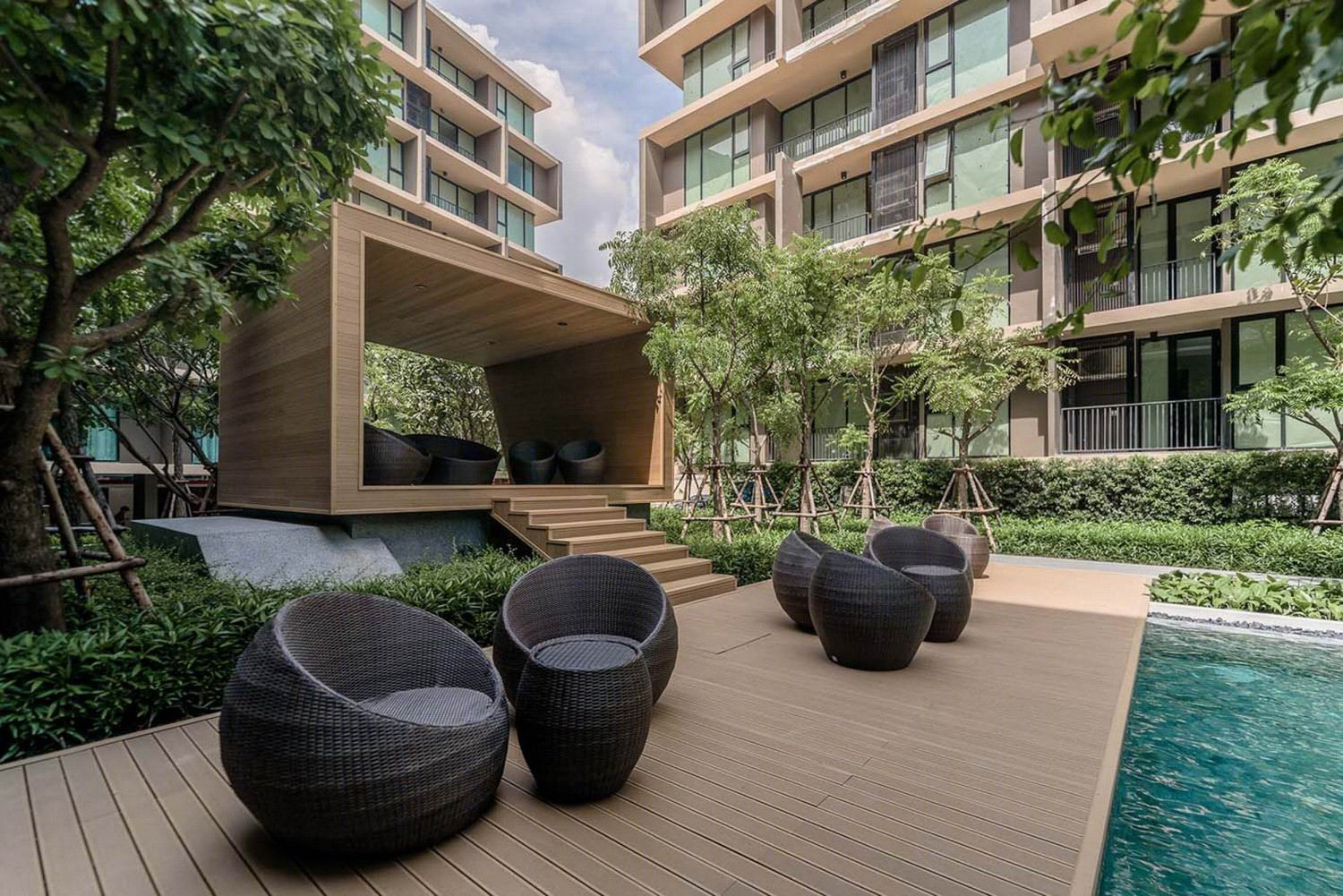 泰国Parque Phutthabucha公寓景观-15