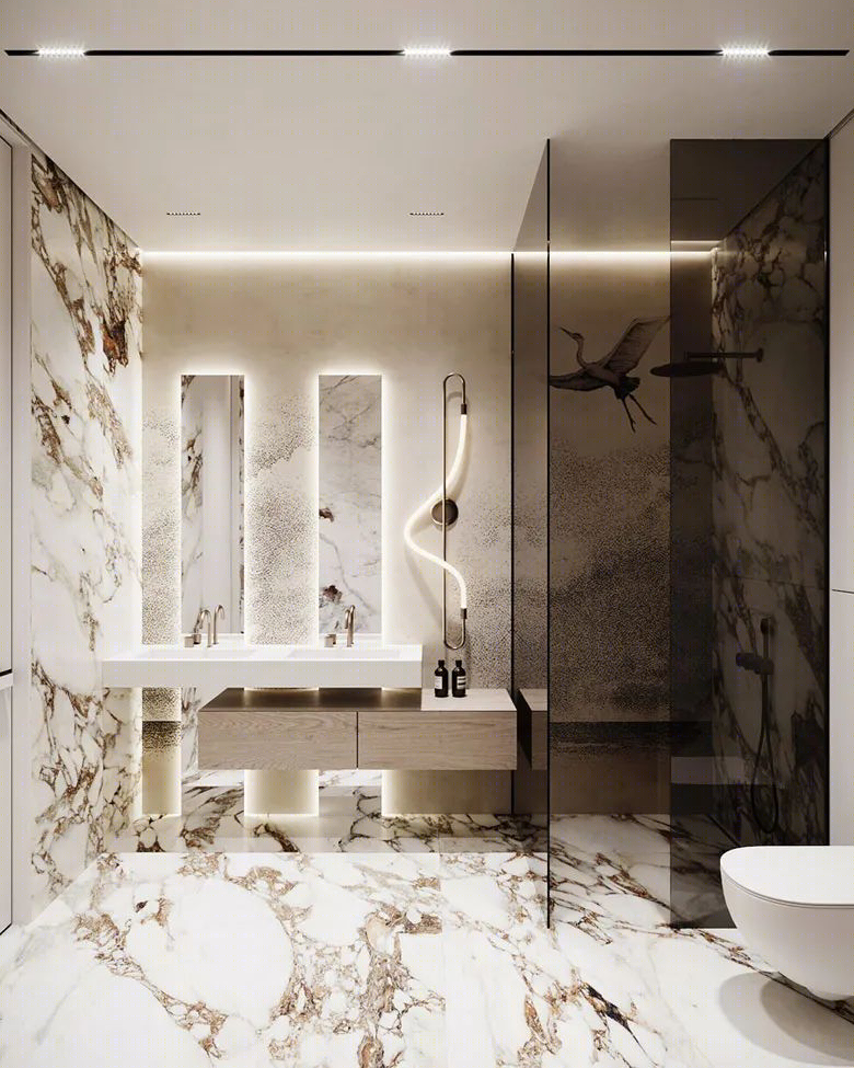 华沙 196㎡永恒经典现代轻奢私人住宅丨波兰华沙丨hilight.design 工作室-24