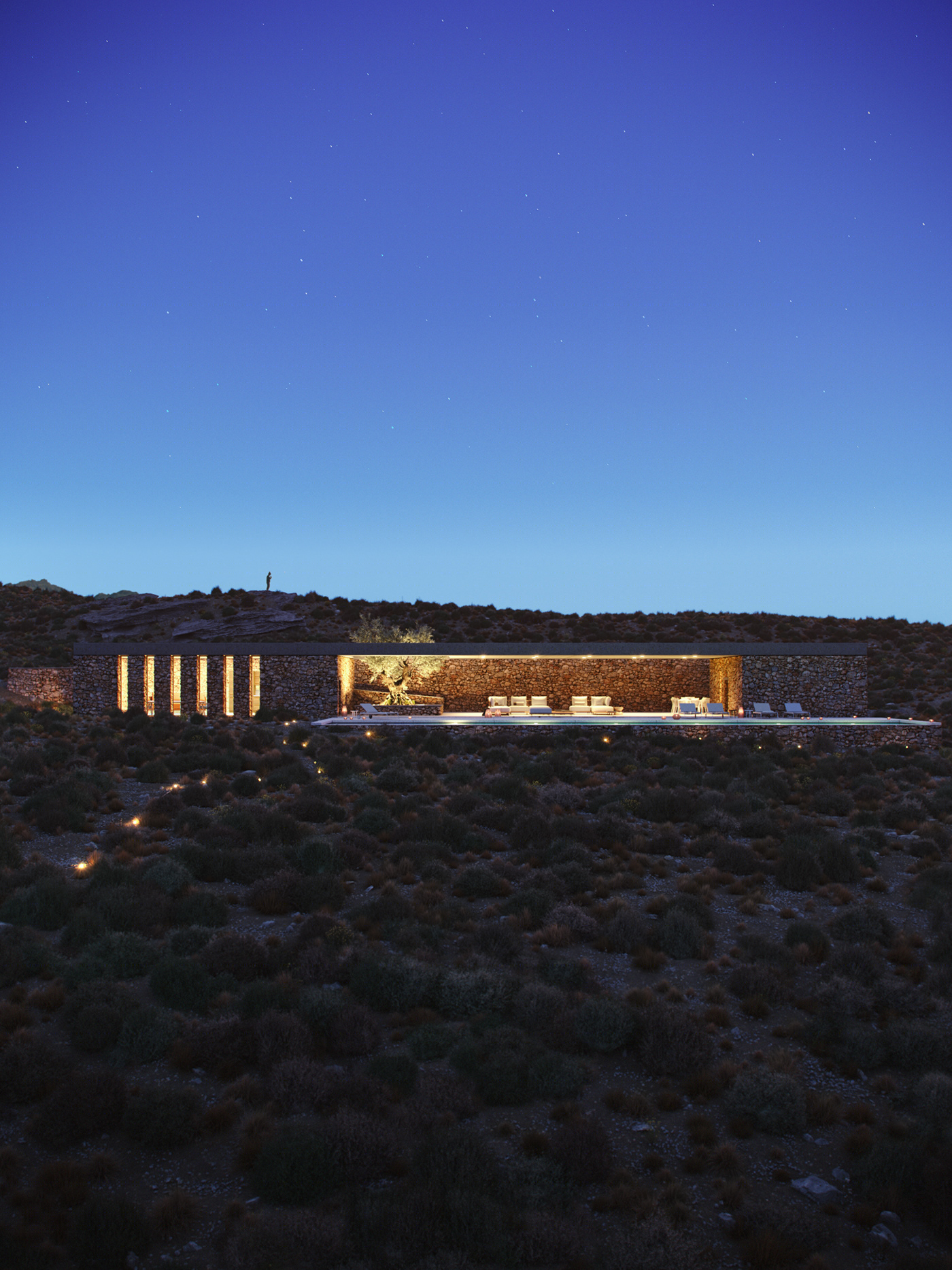 Anastasiya Gushchina丨别墅建筑丨Serifos Villa-7
