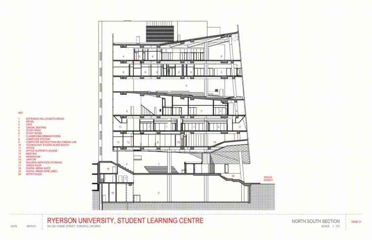 加拿大瑞尔森大学学生学习中心丨Zeidler Partnership Architects,Snøhetta-43