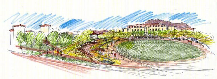 德州大学 El Paso 校区世纪广场-32