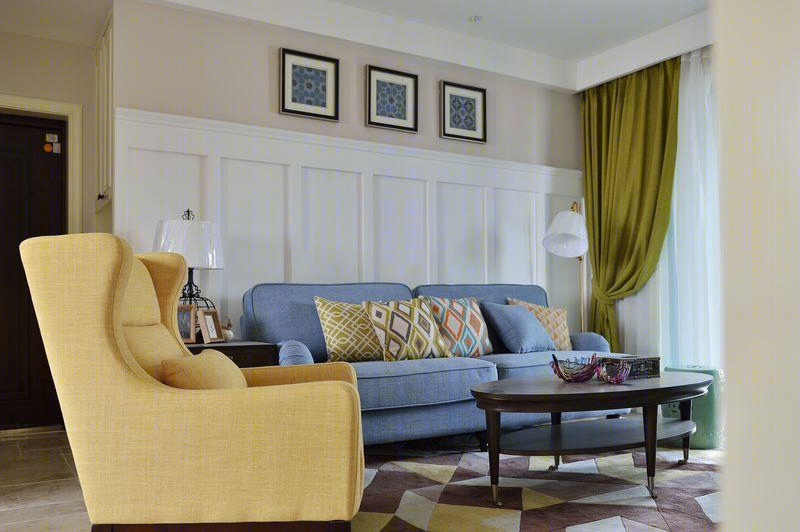 绿地玫瑰城 | 休闲美式混搭，小户型大功能-13