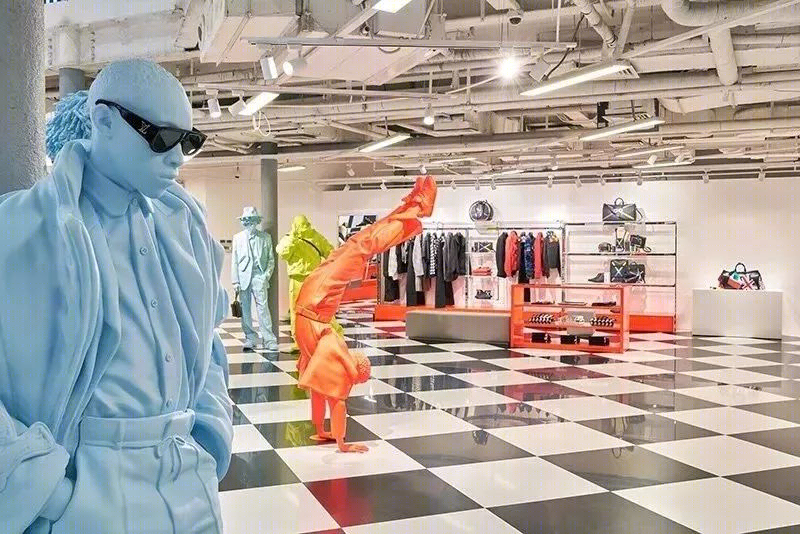 LV 快闪店设计风靡全球，绿色纽约、橙色芝加哥、红色北京-46