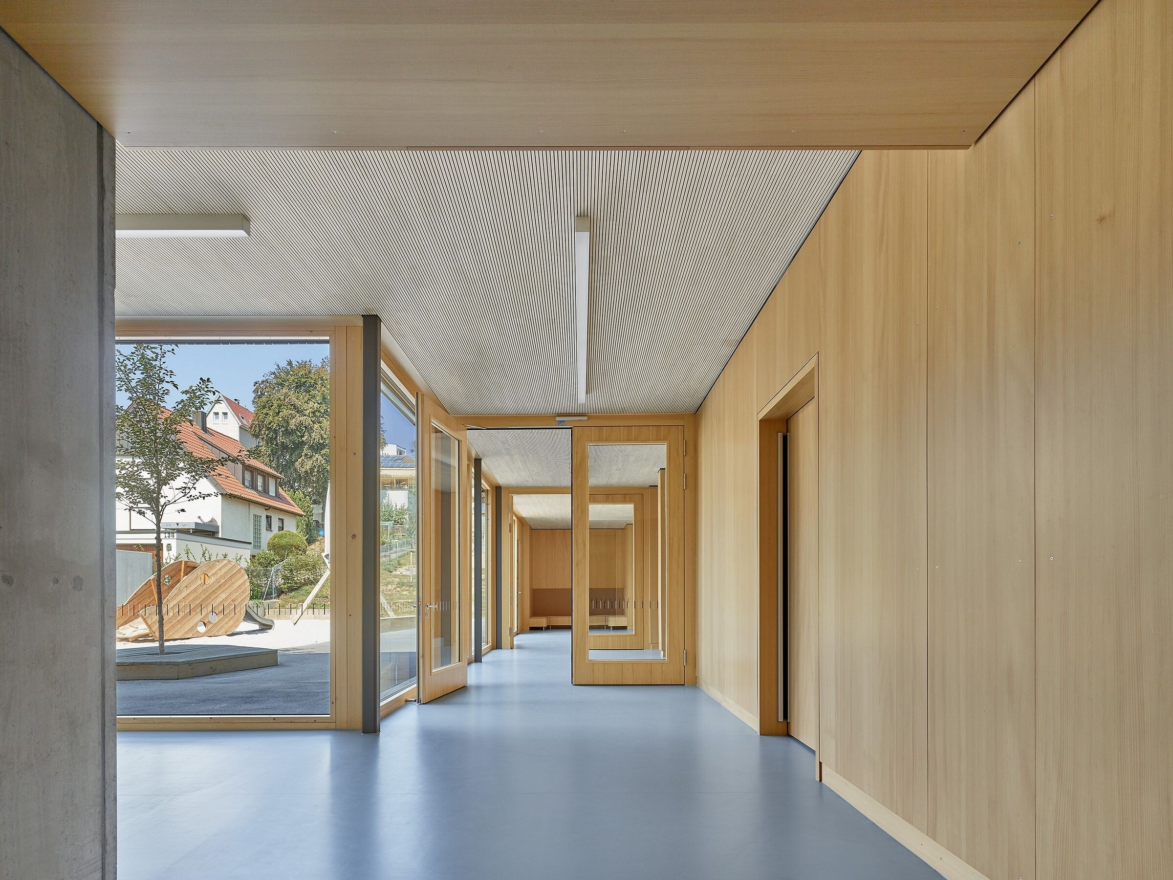 Stadt Heilbronn丨幼儿园丨Kindergarten Blumenstrasse-23