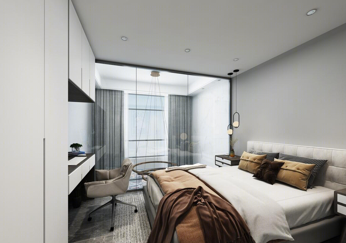 
LOFT家居办公室样板间 -0