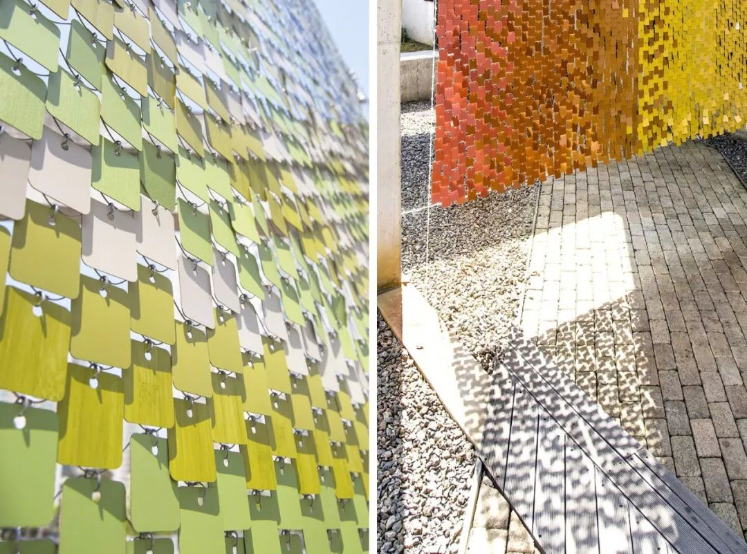 风之舞 | 韩国无顶画廊的流动装置-34