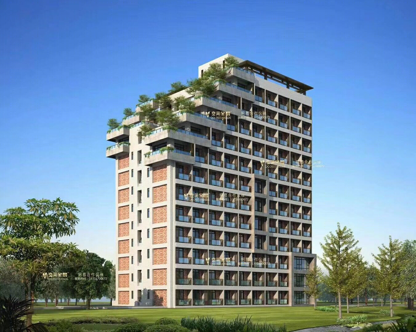 V8 空间表现——现代建筑外立面赏析-2
