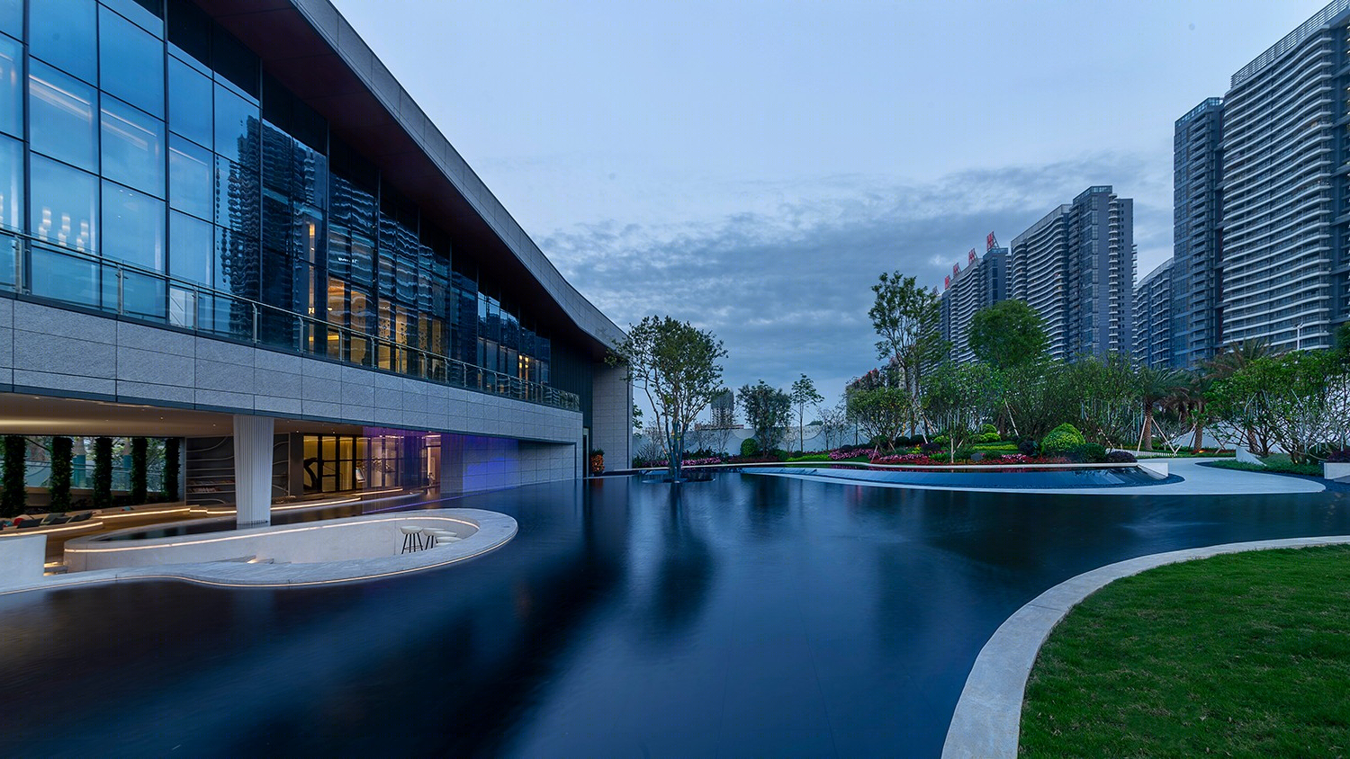 北海铂悦湾住宅区景观-18