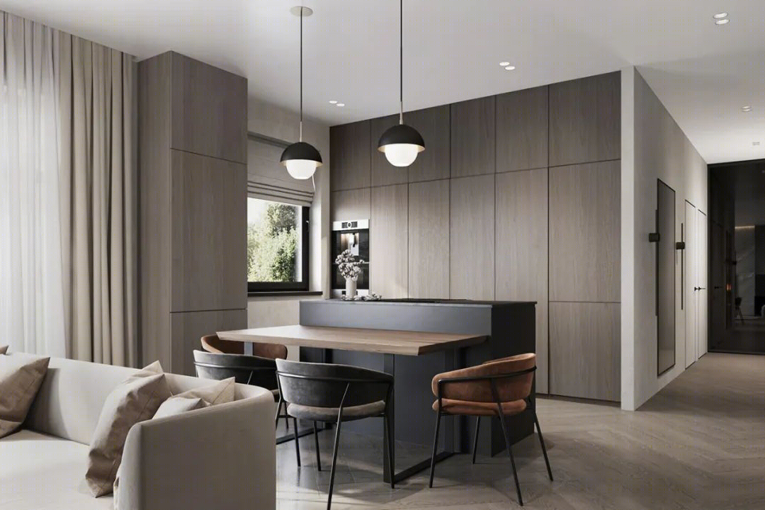75㎡极简原木居丨Tomkin Design-66