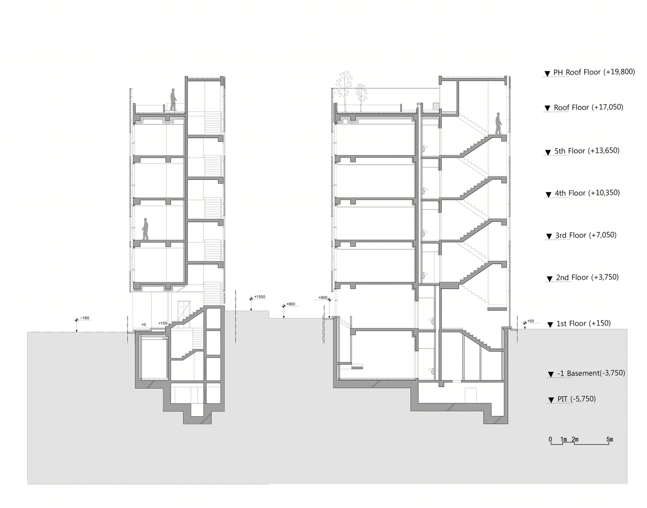 韩国Brick·Mesh混合用途建筑-35