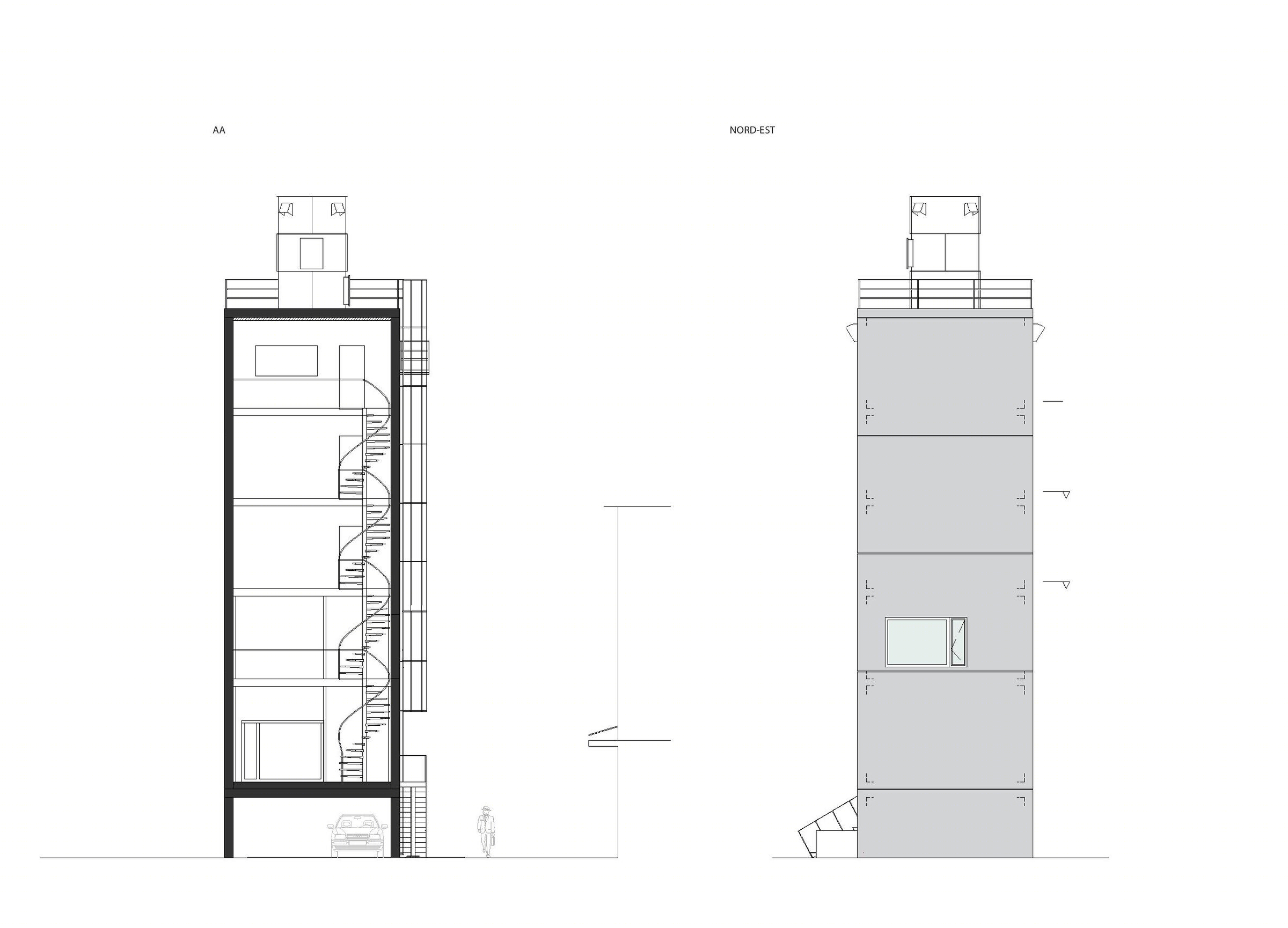 废弃粮仓变现代设计工作室 · 意大利 Silo Tower丨Harry Thaler-23