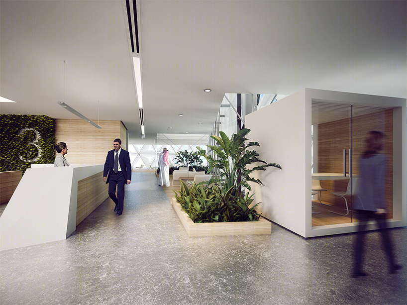 迪拜变色龙混合功能办公楼丨WWF architects-17