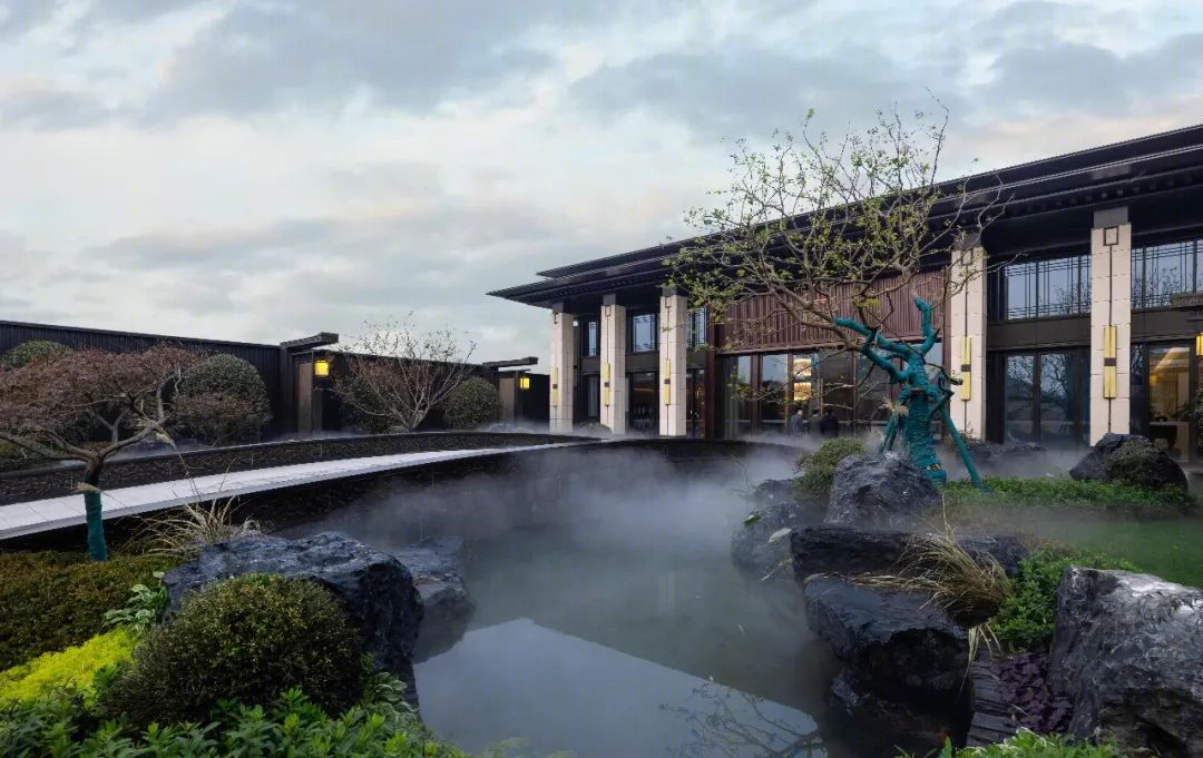 越秀·麓端府展示区丨中国济南丨基准方中成都景观规划设计公司-9